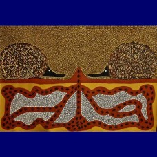 Aboriginal Art Canvas - David Hume-Size:65x87cm - H
